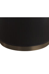 Reeded Oak Side Table by Splendido Kalla, alternate view 12