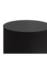 Reeded Oak Side Table by Splendido Kalla, alternate view 13