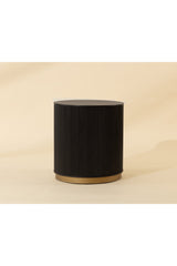 Reeded Oak Side Table by Splendido Kalla, alternate view 14