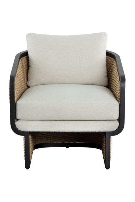 Wicker Weave Indoor/Outdoor Lounge Chair by Splendido Olbia, alternate view 3