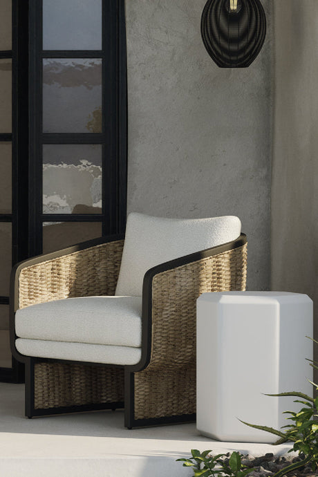 Wicker Weave Indoor/Outdoor Lounge Chair by Splendido Olbia, alternate view 14