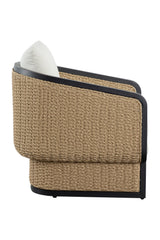 Wicker Weave Indoor/Outdoor Lounge Chair by Splendido Olbia, alternate view 4