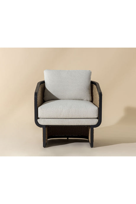Wicker Weave Indoor/Outdoor Lounge Chair by Splendido Olbia, alternate view 9