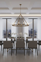 Antique Brass Chandelier by Splendido Wolfgang, alternate view 8