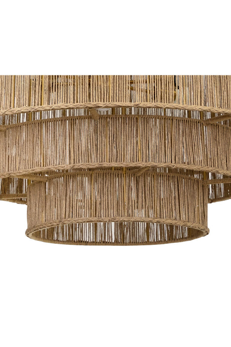 Tiered Jute Chandelier by Splendido Alyssa, alternate view 4