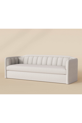 Vertical-Tufted Cream Sofa by Splendido Birrit, alternate view 7