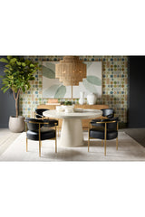 Patterned Oak 4-Door Sideboard by Splendido Fauna, alternate view 11