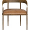 Antique Brass Framed Dining Chair by Splendido Zanatta, alternate view 14