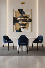 Black 3-Tier Chandelier by Splendido Icarus, alternate view 2
