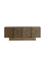 Antique Brass 4-Door Sideboard by Splendido Dharkan