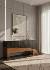 Copper Patina Accent Sideboard by Splendido Tapio, alternate view 2