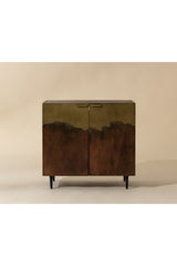 Antique Brass Ombre Nightstand by Splendido Auburn, alternate view 8