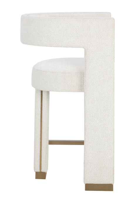Modern 3-Legged Counter Stool by Splendido Adamina, alternate view 4