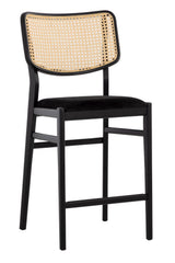 Natural Rattan Back Counter Stool by Splendido Annex