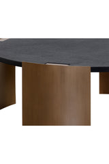Round Concrete Indoor/Outdoor Coffee Table by Splendido Gallus, alternate view 19