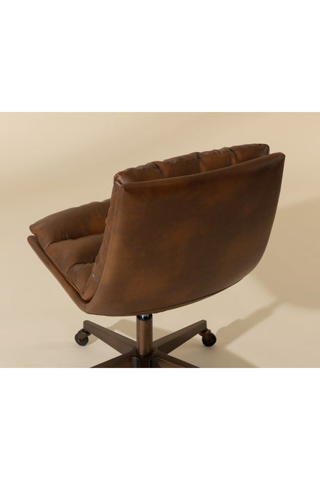 Padded Swivel Office Chair by Splendido Stinson, alternate view 29