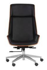 High-back Leather Look Office Chair by Splendido Rhett