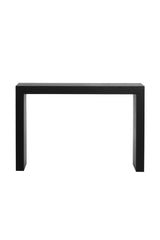Black Minimalist Indoor/Outdoor Console Table by Splendido Axle