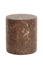 Mocha Concrete Indoor/Outdoor Stool by Splendido Riva Accent Stool