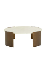 Round Concrete Indoor/Outdoor Coffee Table by Splendido Gallus