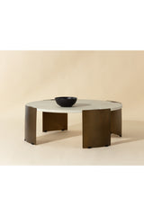 Round Concrete Indoor/Outdoor Coffee Table by Splendido Gallus, alternate view 8