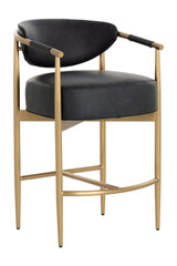 Curved Back Counter Stool by Splendido Heloise, alternate view 23
