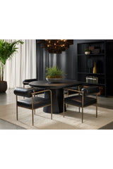 Sculptural Indoor/Outdoor Concrete Dining Table by Splendido Celica Outdoor Dining Table, alternate view 15