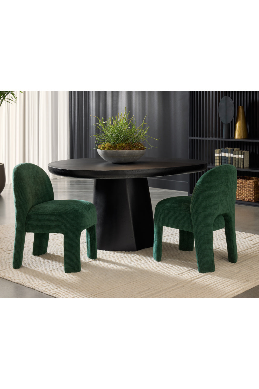 Sculptural Indoor/Outdoor Concrete Dining Table by Splendido Celica Outdoor Dining Table, alternate view 16