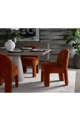Ribbed Fabric Dining Chair by Splendido Myrtle, alternate view 7
