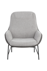 Leather Exterior Lounge Chair by Splendido Lucier Accent Chair, alternate view 14