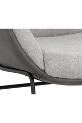 Leather Exterior Lounge Chair by Splendido Lucier Accent Chair, alternate view 19