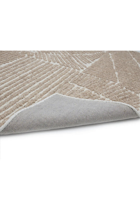 Taupe Wool-Viscose Area Rug by Splendido Corinthia, alternate view 4