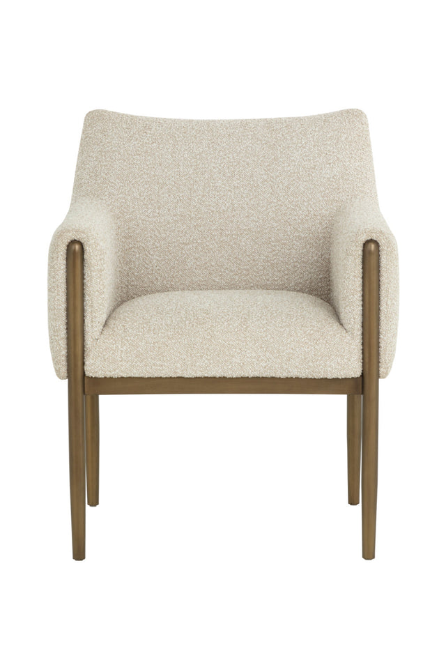 Bronze Legged Dining Armchair by Splendido Olea Dining Chair
