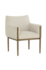 Bronze Legged Dining Armchair by Splendido Olea Dining Chair, alternate view 3