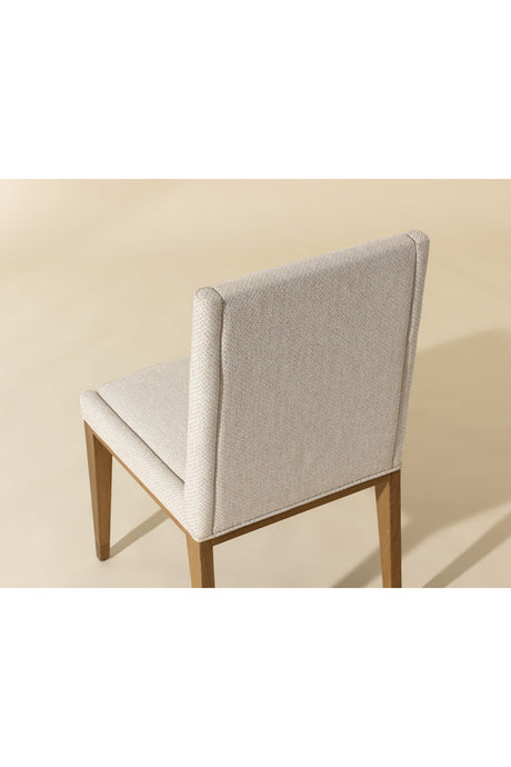 Rustic Oak Base Dining Chairs (2) by Splendido Kalla, alternate view 9