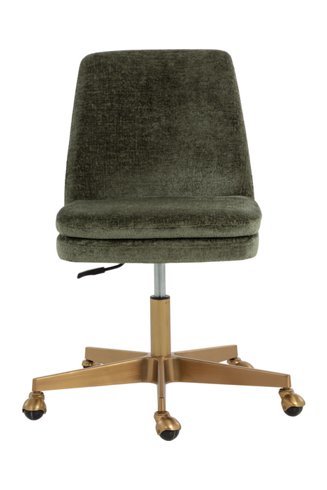 Matte Gold Base Office Chair by Splendido Berget Accent Chair, alternate view 3