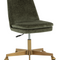 Matte Gold Base Office Chair by Splendido Berget Accent Chair