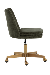 Matte Gold Base Office Chair by Splendido Berget Accent Chair, alternate view 4