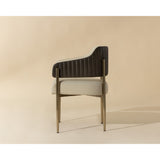 Cream Leather Dining Armchair by Splendido Tova Dining Chair, alternate view 10