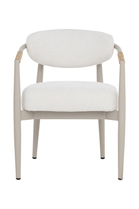 Sleek Indoor/Outdoor Dining Armchair by Splendido Marita Outdoor Dining Chair