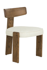 Oak Framed 3-Legged Dining Chairs (2) by Splendido Horton, alternate view 3