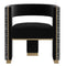 Curved 3-Legged Dining Chair by Splendido Adamina, alternate view 13