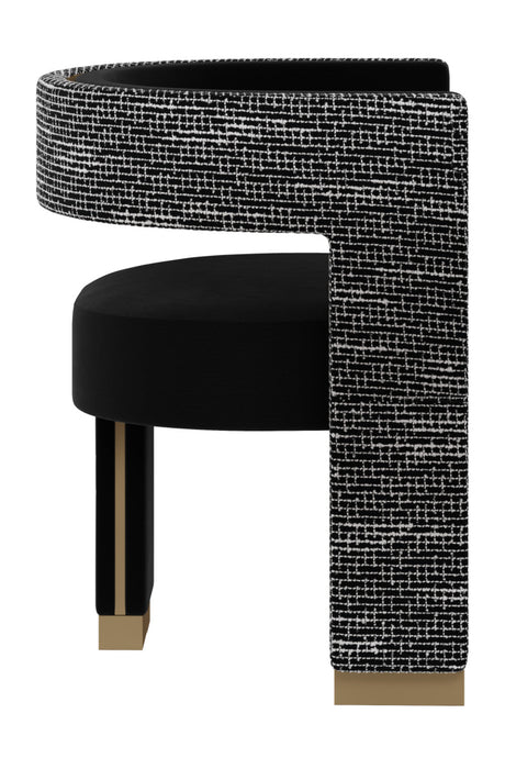 Curved 3-Legged Dining Chair by Splendido Adamina, alternate view 16