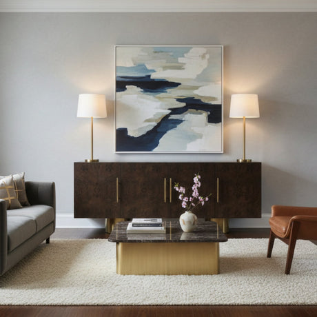 Maple Burl 4-Door Sideboard by Splendido Kresteven, alternate view 2
