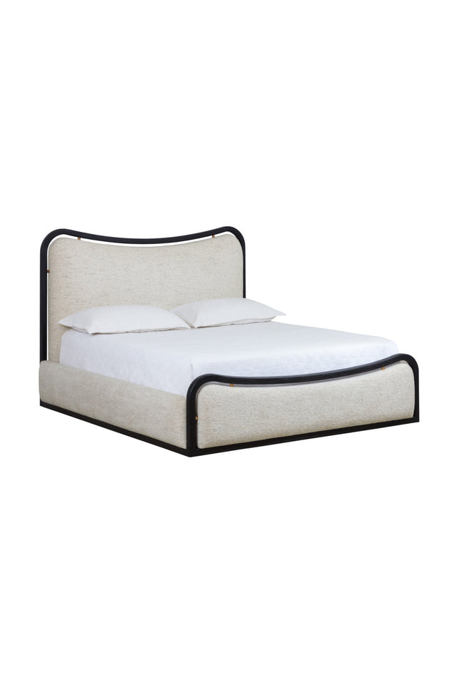 Boucle King Bed by Splendido Junia