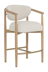 Oak Framed Counter Stool by Splendido Sigrid, alternate view 2