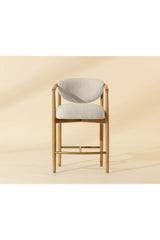 Oak Framed Counter Stool by Splendido Sigrid, alternate view 6