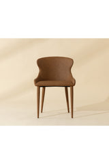Leather Look Modern Dining Chairs (2) by Splendido Evora, alternate view 7