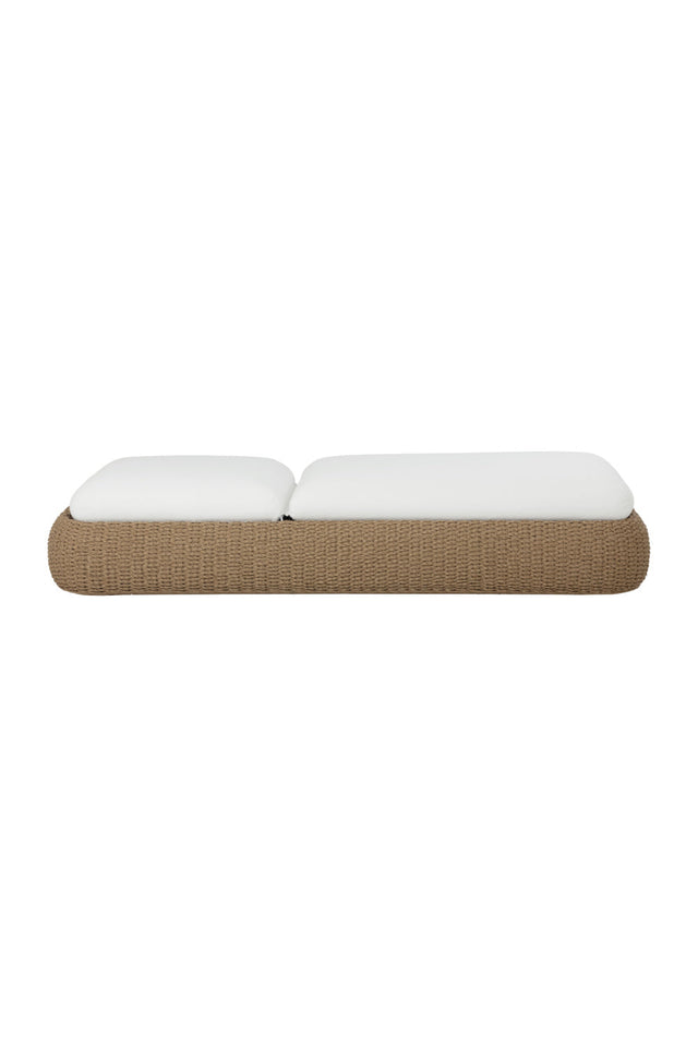 Wicker Weave Indoor/Outdoor Lounger by Splendido Barcelona Outdoor Lounge Chair