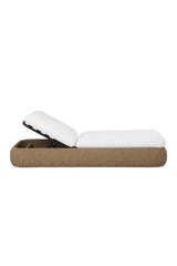 Wicker Weave Indoor/Outdoor Lounger by Splendido Barcelona Outdoor Lounge Chair, alternate view 5